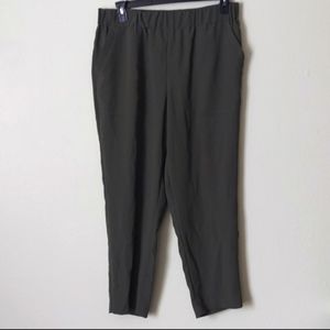 Ava & Viv Olive Ankle Pants